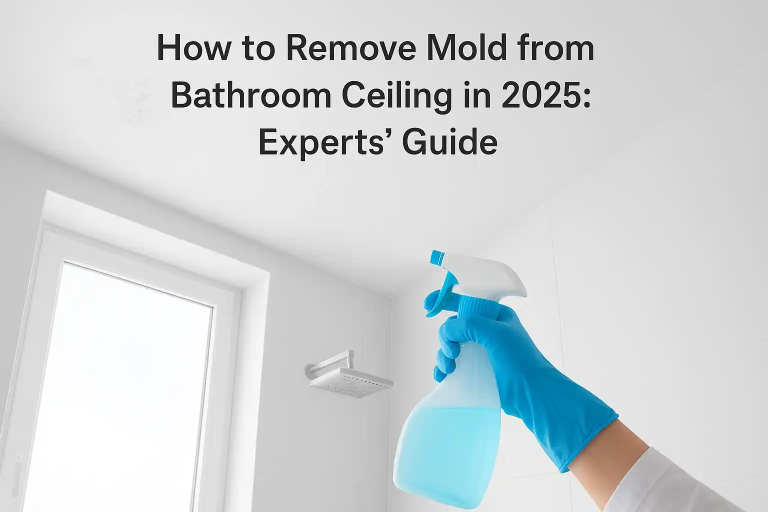 How to Remove Mold from Bathroom Ceiling