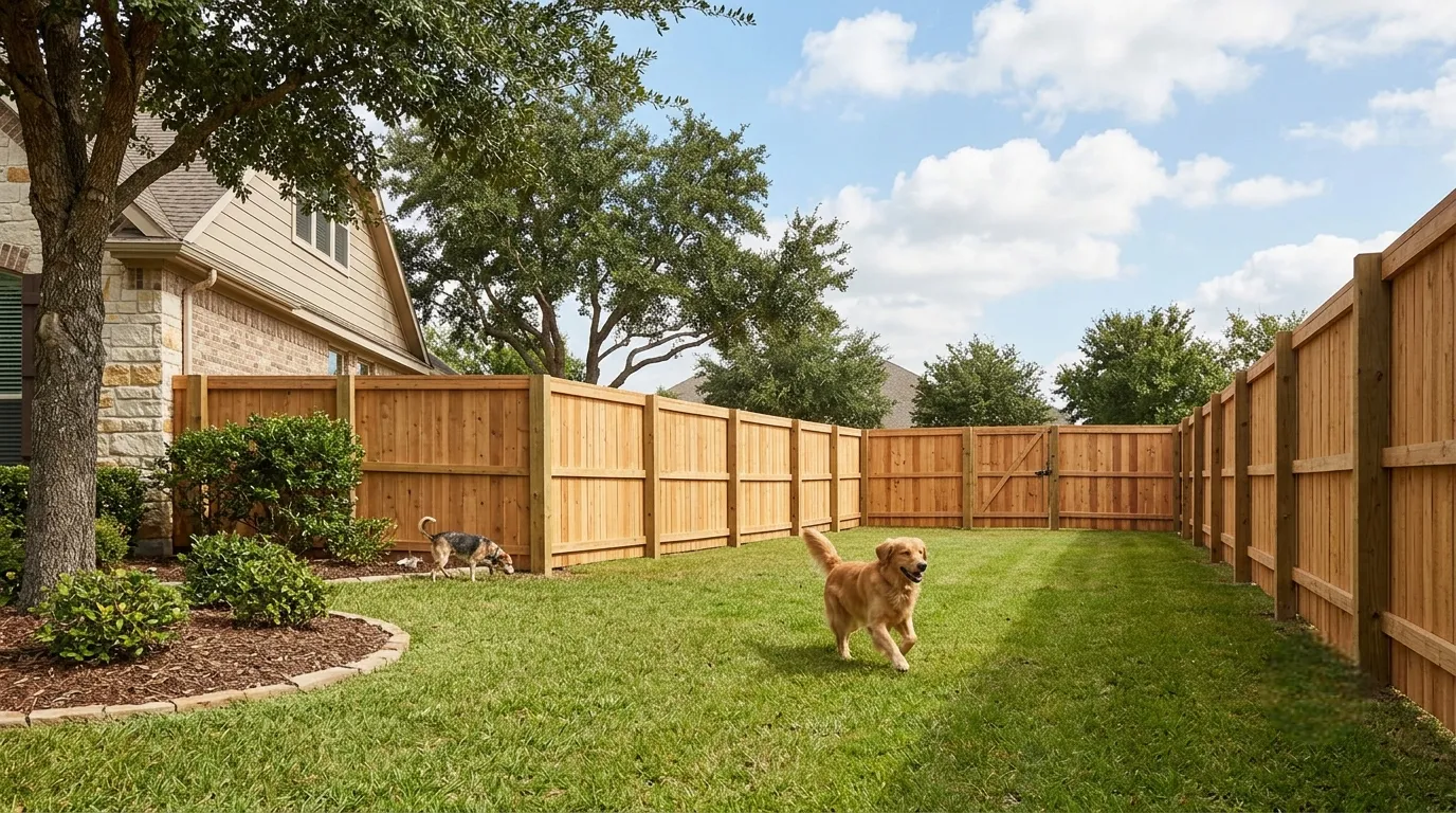 Best Fencing for Dogs Dickinson TX